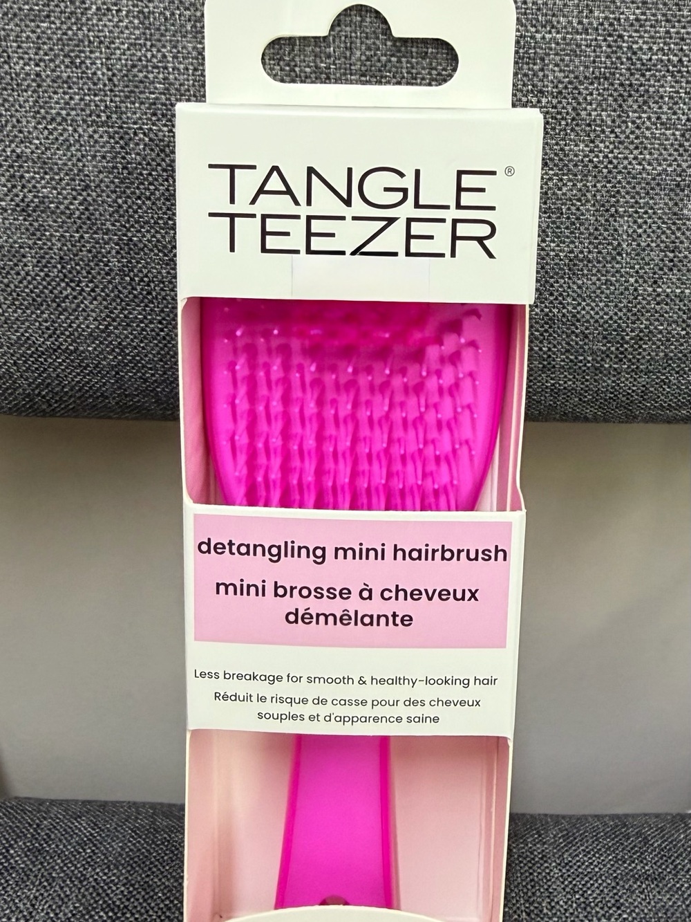Tangle Teezer Pink Detangling Mini Hairbrush